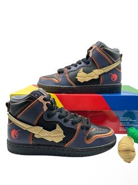 Nike SB Dunk High RX-0 Unicorn Gundam 02 Banshee Size 4 Men/5.5 Women/4Youth